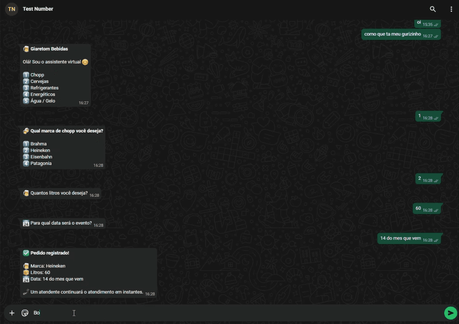 Bot de Whatsapp para Empresas